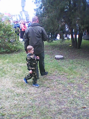 Луганск, живое фото 9 МАЯ