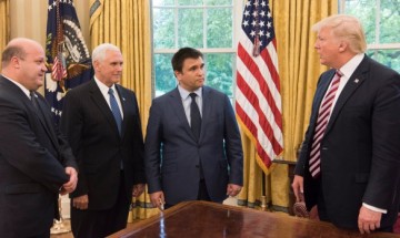 Климкин в гостях у Трампа