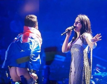 Украинский суд принял решение отпустить оголившегося на "Евровидении" Седюка