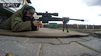 Испытания новейшей снайперской винтовки «Точность» прошли в Подмосковье