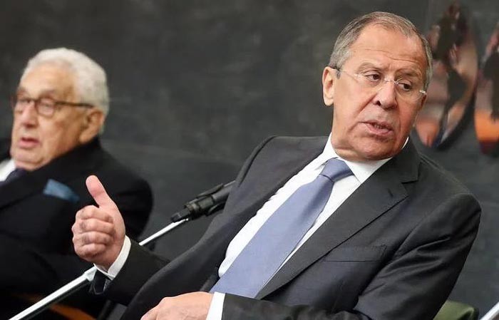 Сергей Лавров: "...и тут у Василия Ивановича попёрла карта!"