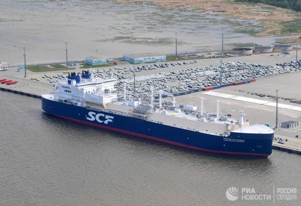 Путин рассказал о роли танкера "Кристоф де Маржери" в освоении Арктики Путин рассказал о роли танкера "Кристоф де Маржери" в освоении Арктики