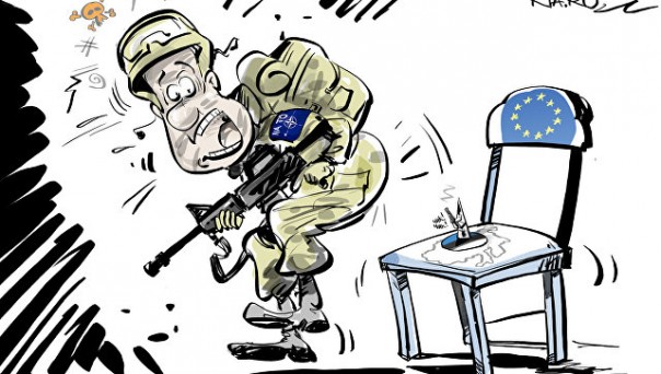 В Литве пьяные военные НАТО устроили драку В Литве пьяные военные НАТО устроили драку