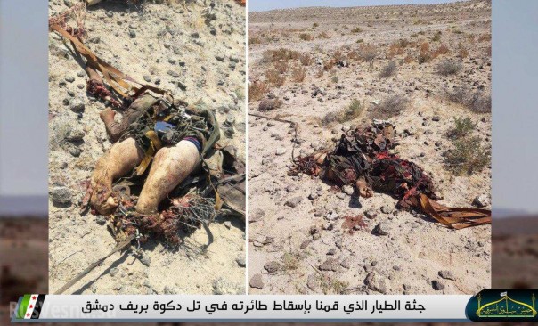 Проамериканские исламисты сбили истребитель МиГ-21 в Сирии в пустыне восточнее Дамаска. [18+] 