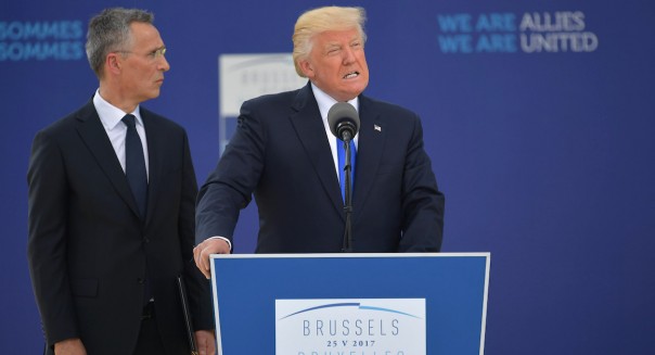 Politico: Трамп отказался зачитать в НАТО речь с упоминанием принципа коллективной обороны