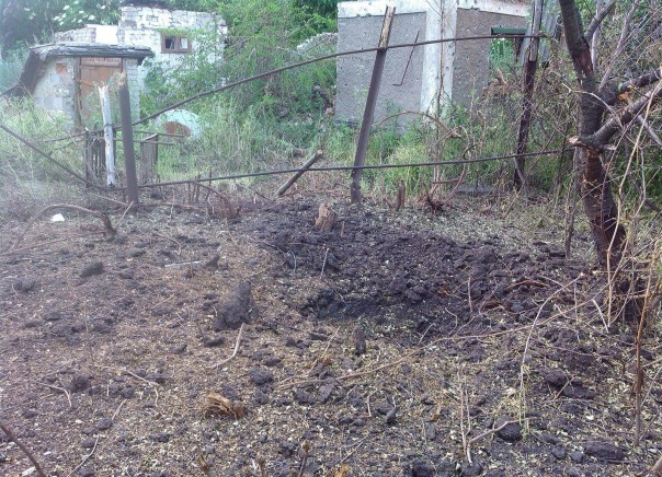 Желобок под контролем Народной милиции, но полностью уничтожен артиллерией ВСУ Желобок под контролем Народной милиции, но полностью уничтожен артиллерией ВСУ