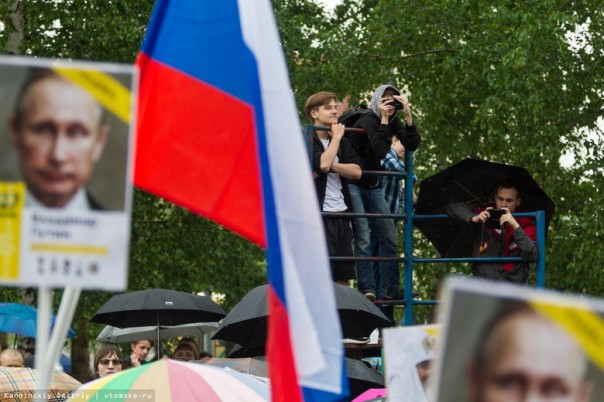 Убожество борцунов только поднимает рейтинг Путина
