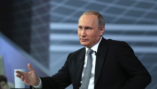 "Прямая линия" с президентом РФ Владимиром Путиным
