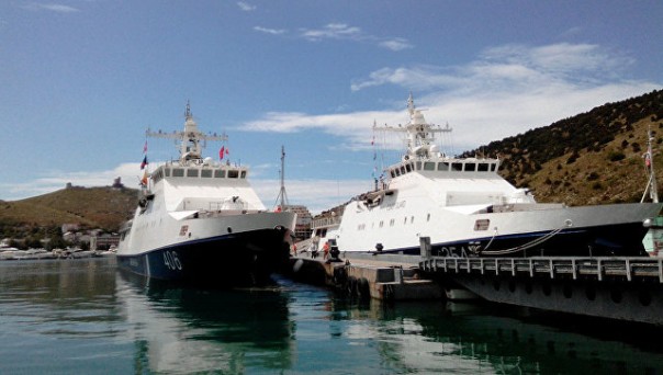 Новые пограничные корабли в Крыму будут охранять буровые платформы