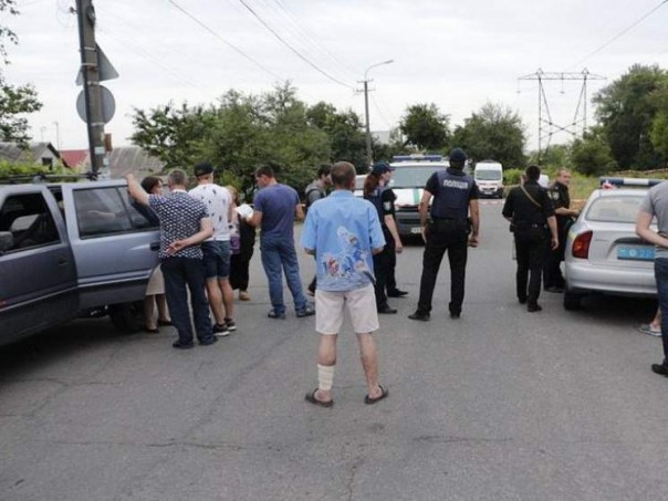 В Днепре инкассаторы устроили вооружённые разборки на проезжей части