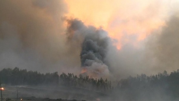 Катастрофа Португалии: люди в машинах сгорают заживо