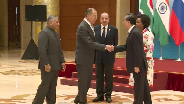 Сергей Лавров принял участие в заседании министров иностранных дел стран БРИКС