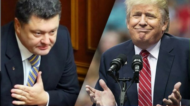 Почему Порошенко хлопал себя по руке у Трампа