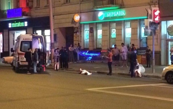 В центре Харькова зарезали иностранца