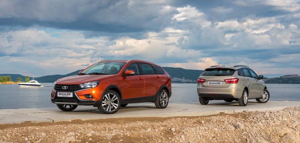 "АвтоВАЗ" представил дизайн новых Lada Vesta SW Cross и Lada Vesta SW