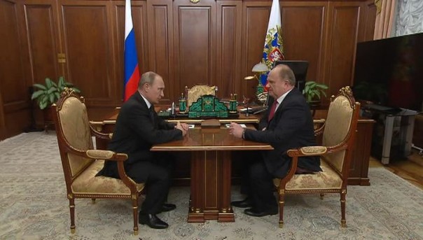 Лидер КПРФ рассказал Путину, как вывести Россию из кризиса