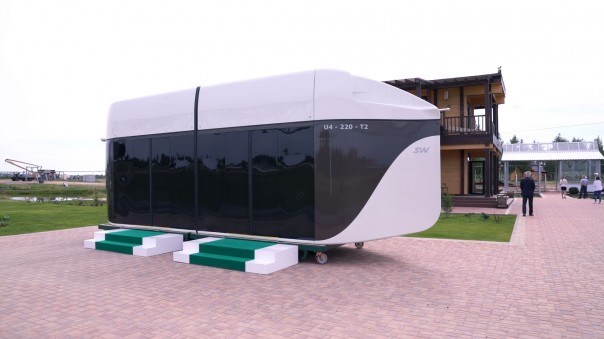 Сразу три вида струнного транспорта показали на пресс-презентации в ЭкоТехноПарке Сразу три вида струнного транспорта показали на пресс-презентации в ЭкоТехноПарке