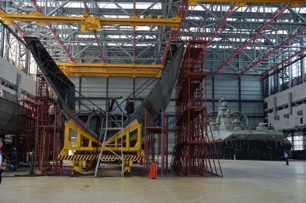 Россия завершила восстановление завода в Крыму, производящего корабли на воздушной подушке Россия завершила восстановление завода в Крыму, производящего корабли на воздушной подушке