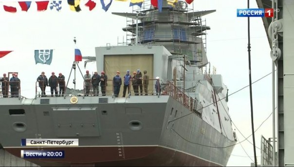 Питерские кораблестроители спустили на воду невидимый корвет