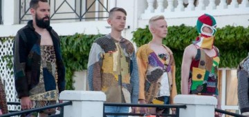 Показ высокой моды в Бердянске