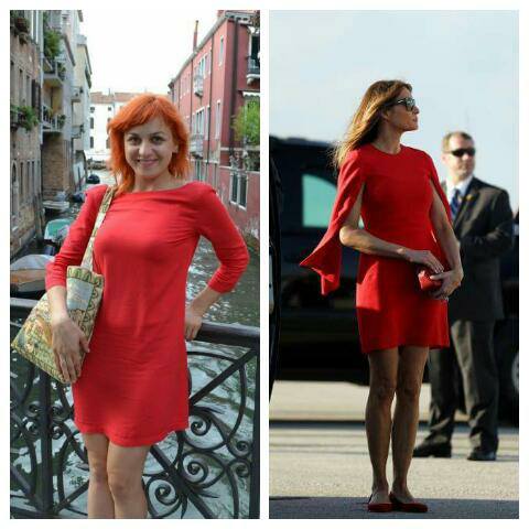 Савченко "утерла нос" Мелании Трамп. Савченко "утерла нос" Мелании Трамп.