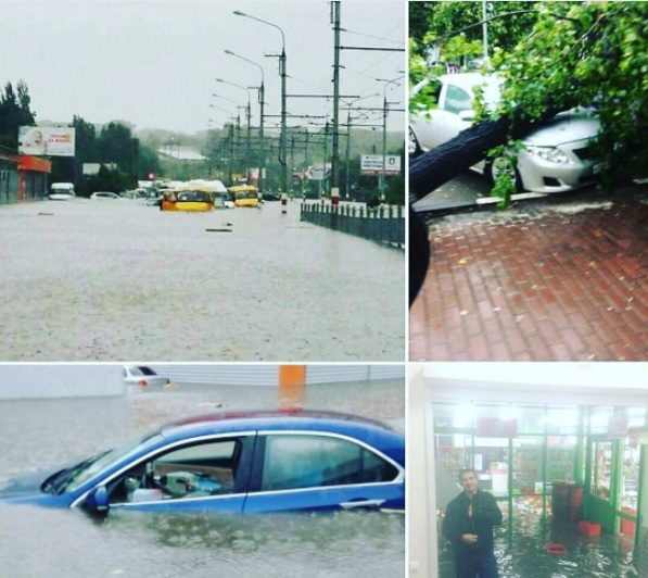 Хроника страшного ливня в Ульяновской области в фотографиях и видео жителей