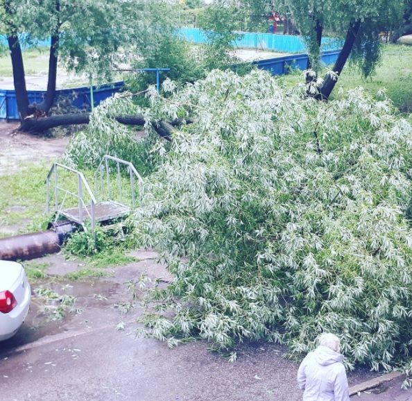 Хроника страшного ливня в Ульяновской области в фотографиях и видео жителей