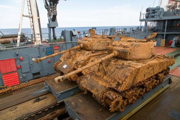 Два легендарных американских «Шермана» обнаружили на дне Баренцева моря