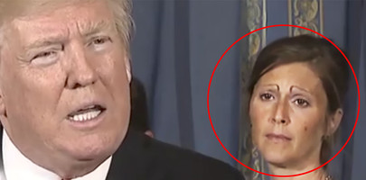 Выступление Трампа осталось незамеченным, и всё из-за бровей этой женщины