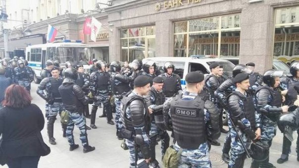 Полиция вычислила всех участников митинга на Тверской 12 июня