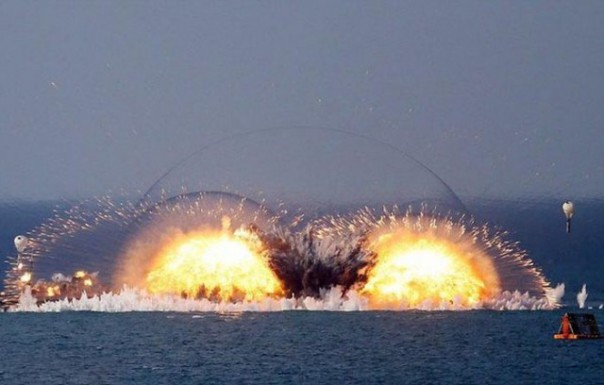 Завораживающая смертельная красота - взрывы термобарических бомб