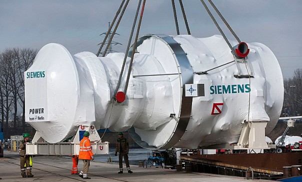 СМИ сообщили о поставке в Крым газовых турбин Siemens, несмотря на санкции