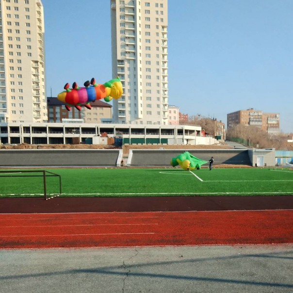 Самое красивое футбольное поле в России Самое красивое футбольное поле в России