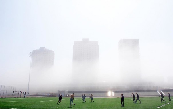 Самое красивое футбольное поле в России Самое красивое футбольное поле в России