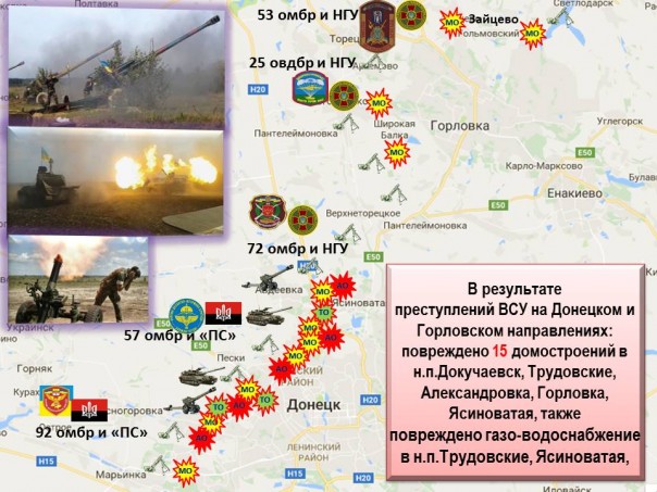 Сводка от МО ДНР 7 июля 2017. Командование ДНР обнародовало план ВСУ по обстрелу целей в жилых кварталах Донецка
