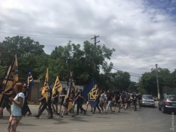 В Одессе на стройке произошла очередная потасовка В Одессе на стройке произошла очередная потасовка