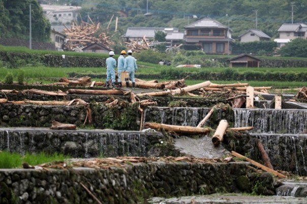 Наводнение в Китае: в зоне бедствия 12 млн человек