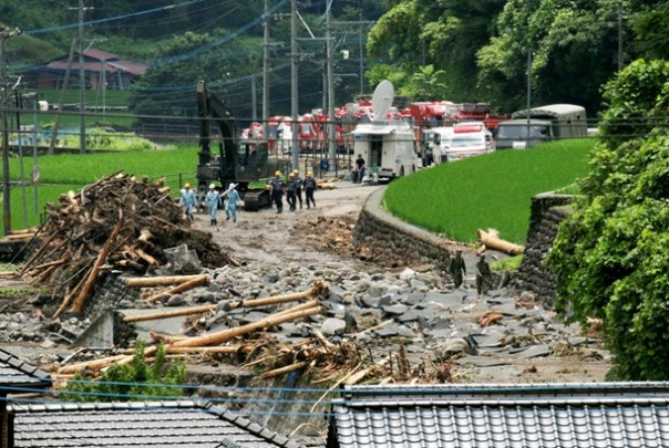 Наводнение в Китае: в зоне бедствия 12 млн человек