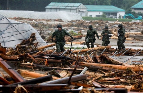 Наводнение в Китае: в зоне бедствия 12 млн человек