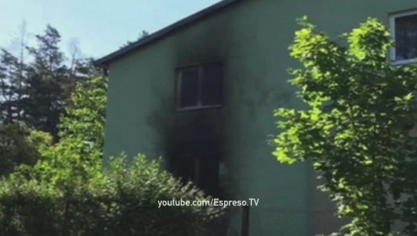 Женский монастырь на Украине закидали коктейлями Молотова