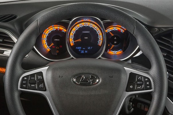 Vesta SW и SW Cross: появились новые фото интерьера российского универсала