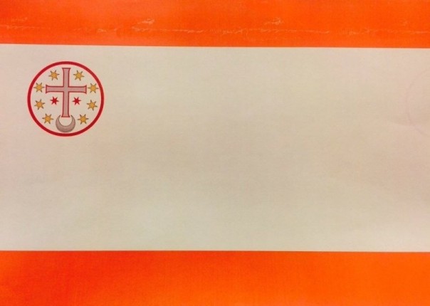 Опубликовано фото флага нового государства Малороссия