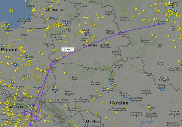 Самолёт с Дмитрием Рогозиным развернули обратно в Москву по пути в Кишинёв