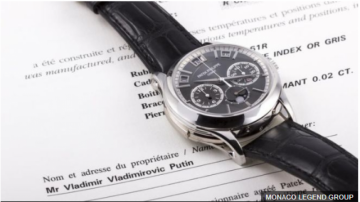 "Часы Путина" проданы с аукциона за миллион евро