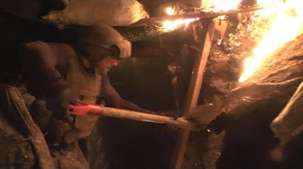 Ополчение Новороссии уже во второй раз за неделю спалили блиндаж "ПСов"