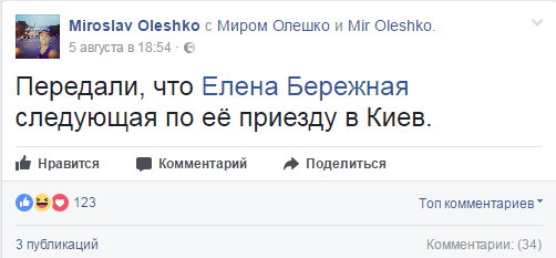 Днище: волонтер сайта "Миротворец" инициировал опрос по способу убийства Елены Бережной