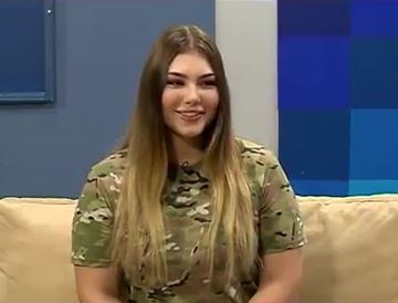 Марьяна Наумова - четырехкратная чемпионка мира по пауэрлифтингу. "Открытая студия" . 09.08.17