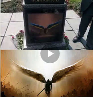 Меч, пронзающий карту России: в Киеве открыли новый памятник, украв идею из компьютерной игры