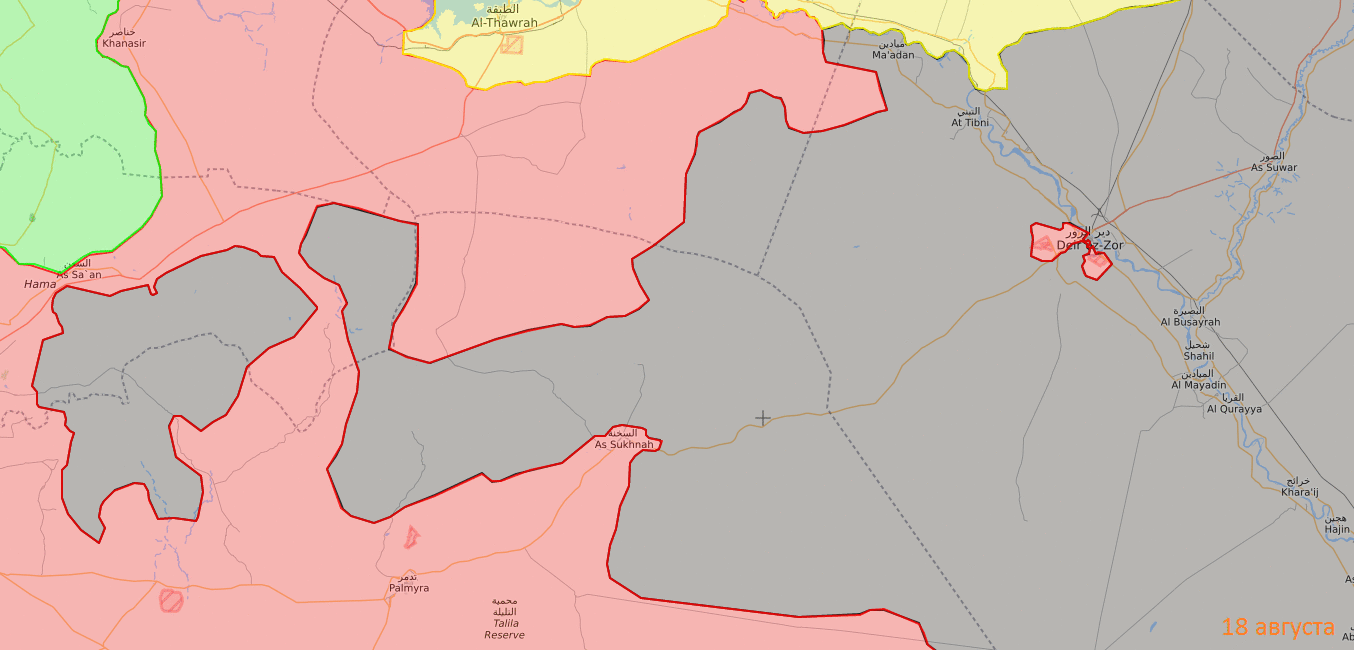 28 августа 2017. Военная обстановка в Сирии. ВКС РФ и сирийская армия уничтожили более 800 игиловцев