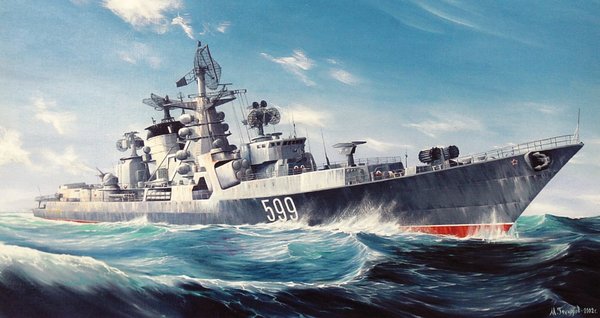 Советские ракетные корабли - шедевры мирового кораблестроения